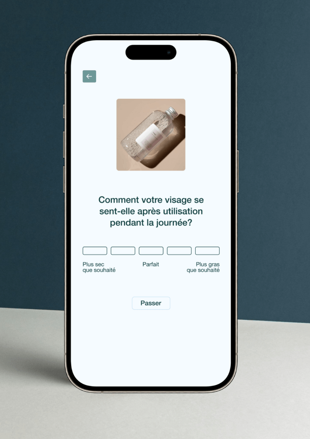 Review form for a coffee shop which sells their coffee pouches online. Forms are custom branded, powered by Superdesk
